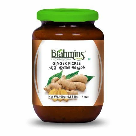Brahmins Ginger Pickle (Puliinchi) 400g