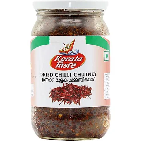 Kerala Taste Dried Chilly Chutney 300g