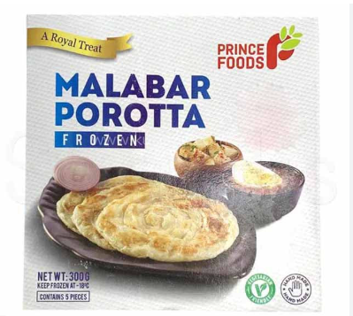 Prince Food Malabar porotta 300g(Buy 1 get 1 free) 5 piece