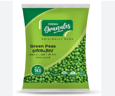 Fresh Granules Green Peas 1kg